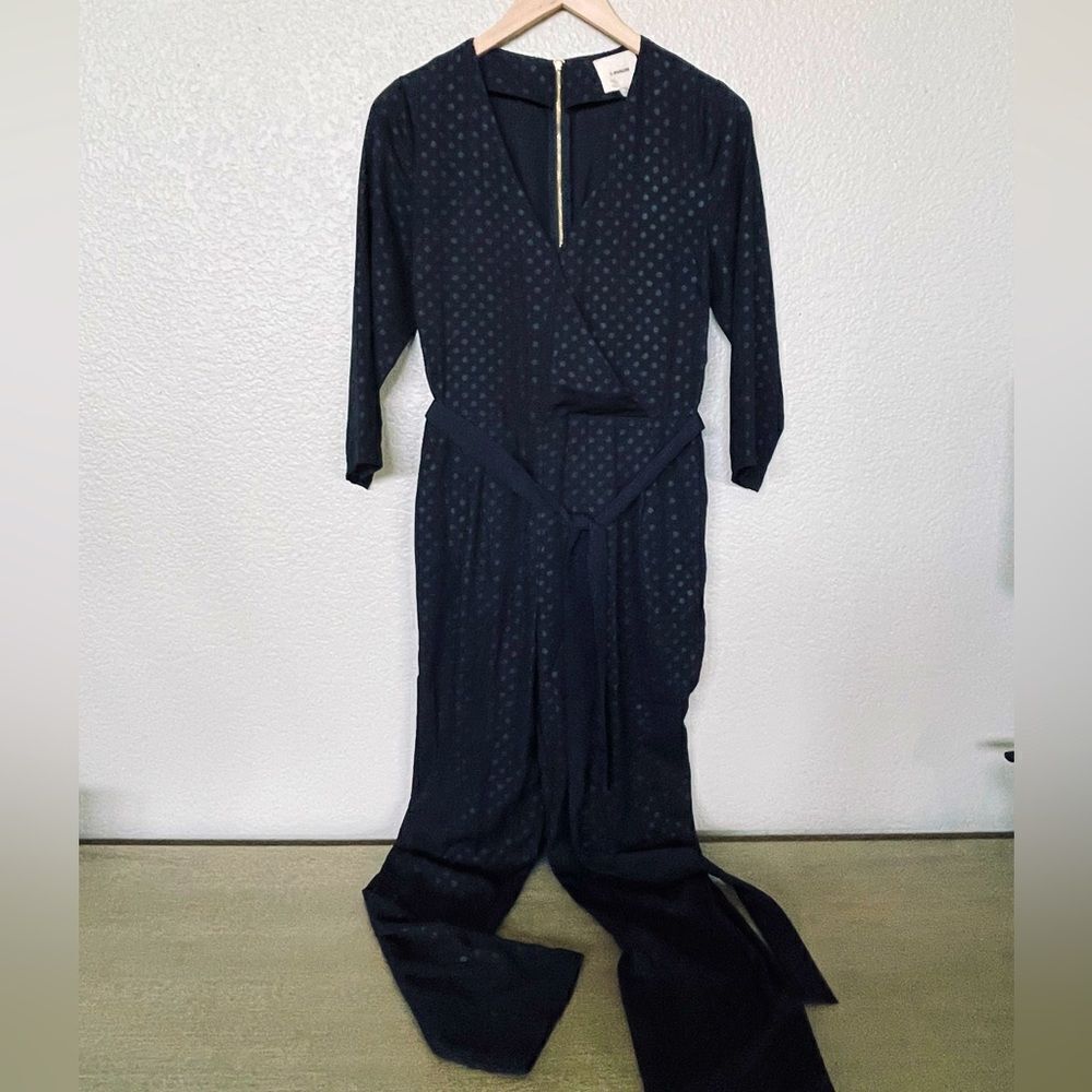 I.Madeline Black Dressy Jumpsuit Romper S